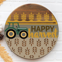 Load image into Gallery viewer, Happy Harvest - Green Tractor 3D Door Hanger
