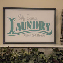 Load image into Gallery viewer, Self Service Laundry Open 24 Hours
